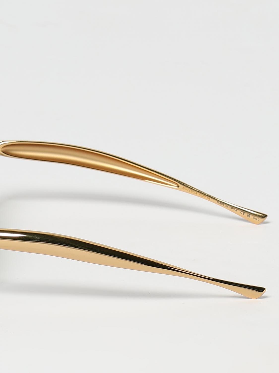 Bottega Veneta Sunglasses Woman Gold BOTTEGA VENETA