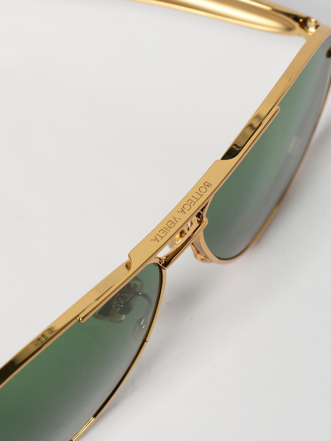 Bottega Veneta Sunglasses Woman Gold BOTTEGA VENETA