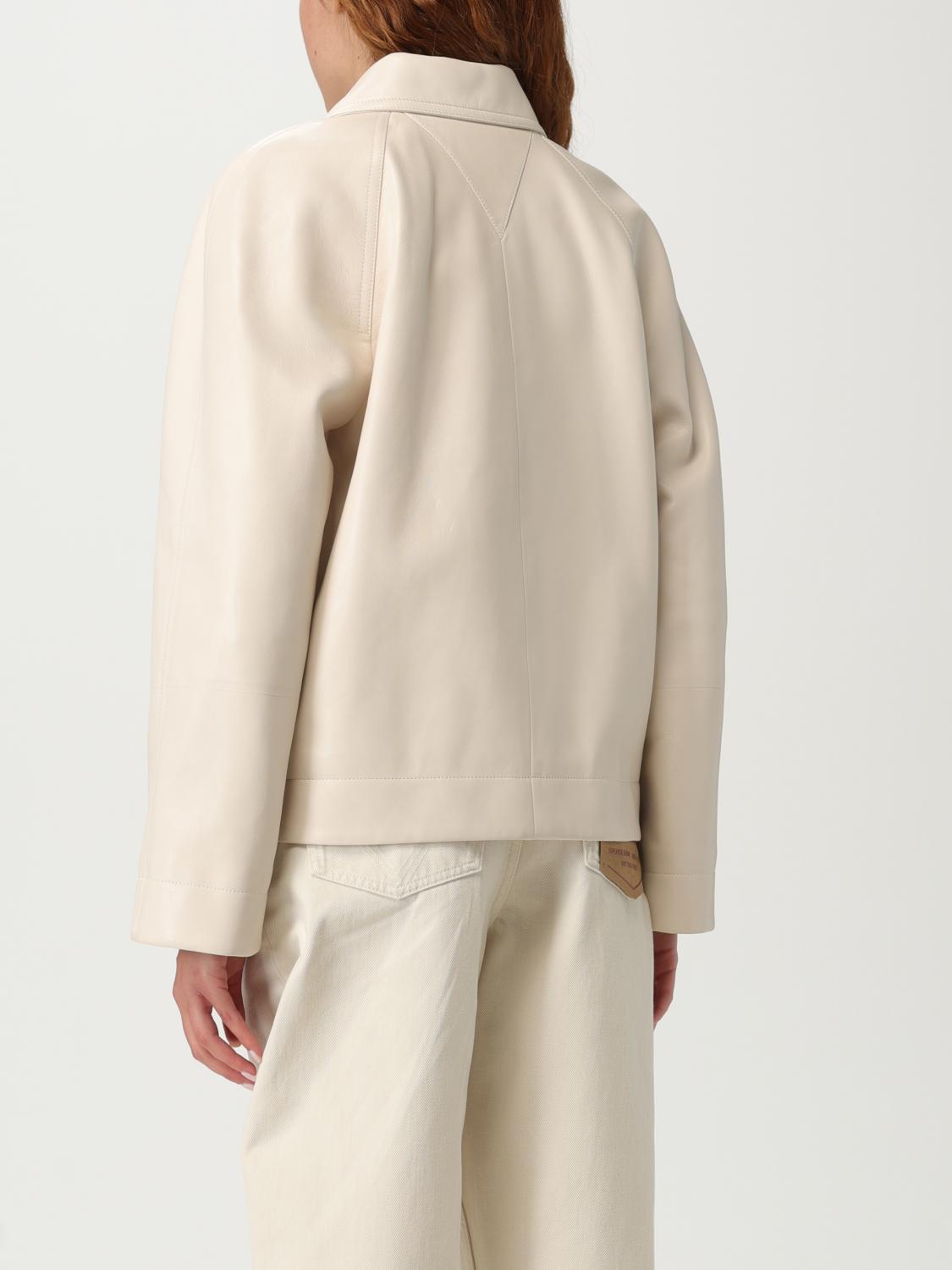 Bottega Veneta Jacket Woman Yellow Cream BOTTEGA VENETA
