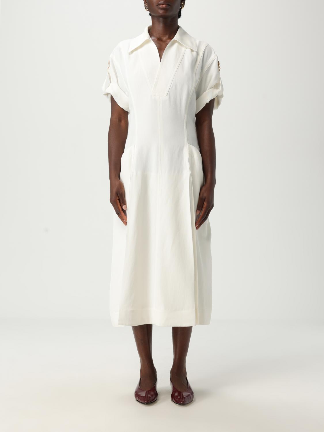Bottega Veneta Dress Woman White BOTTEGA VENETA