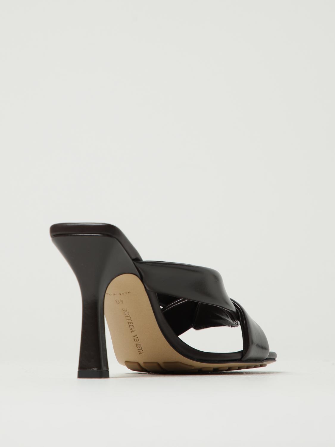 Bottega Veneta Heeled Sandal Woman Dark BOTTEGA VENETA