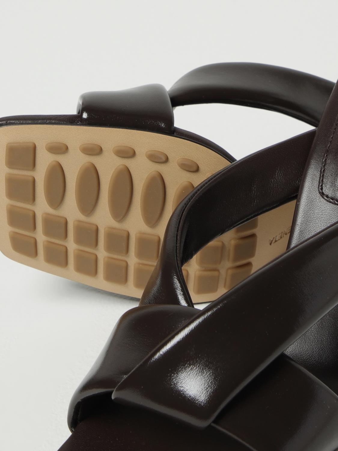 Bottega Veneta Heeled Sandal Woman Dark BOTTEGA VENETA
