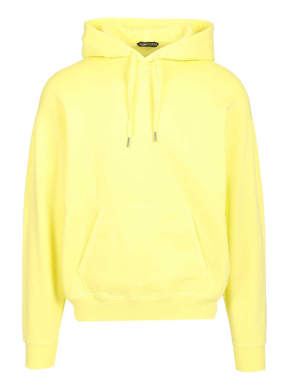 Tom Ford Men Yellow Hoodie TOM FORD