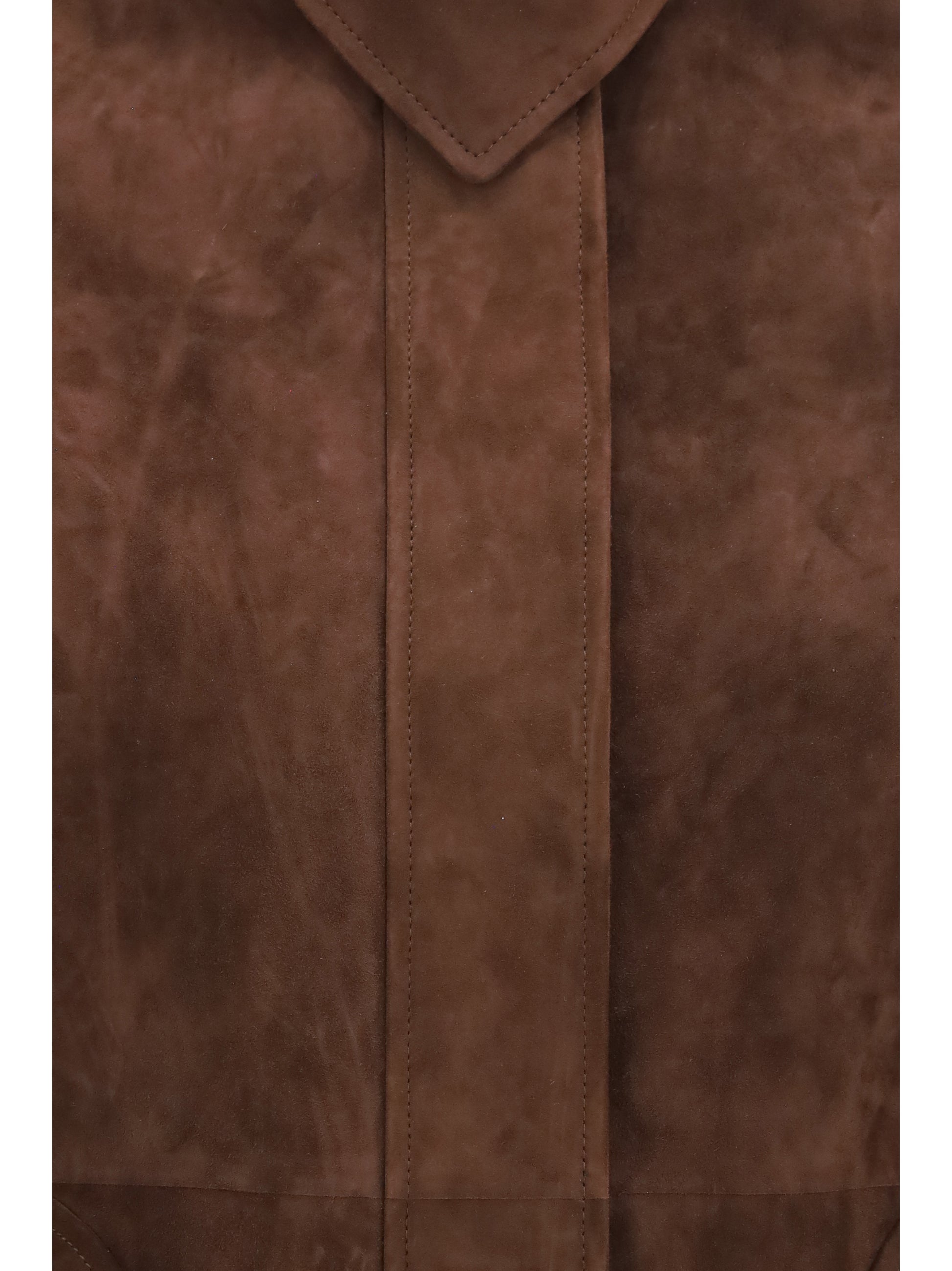 Alaïa Women Peplum Jacket In Suede Goatskin ALAIA