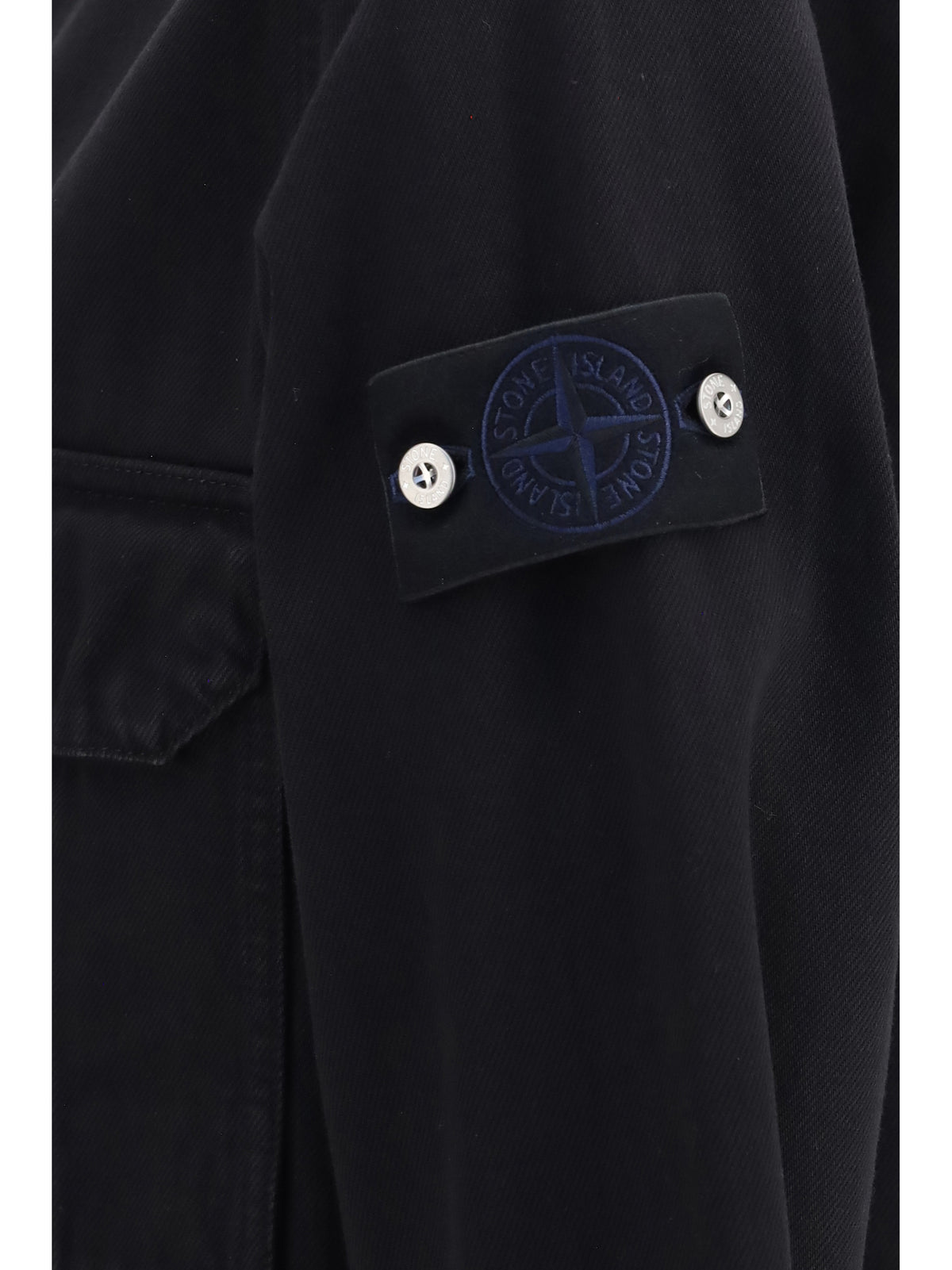 Stone Island Men Light Bull 1200002 Denim Jacket STONE ISLAND