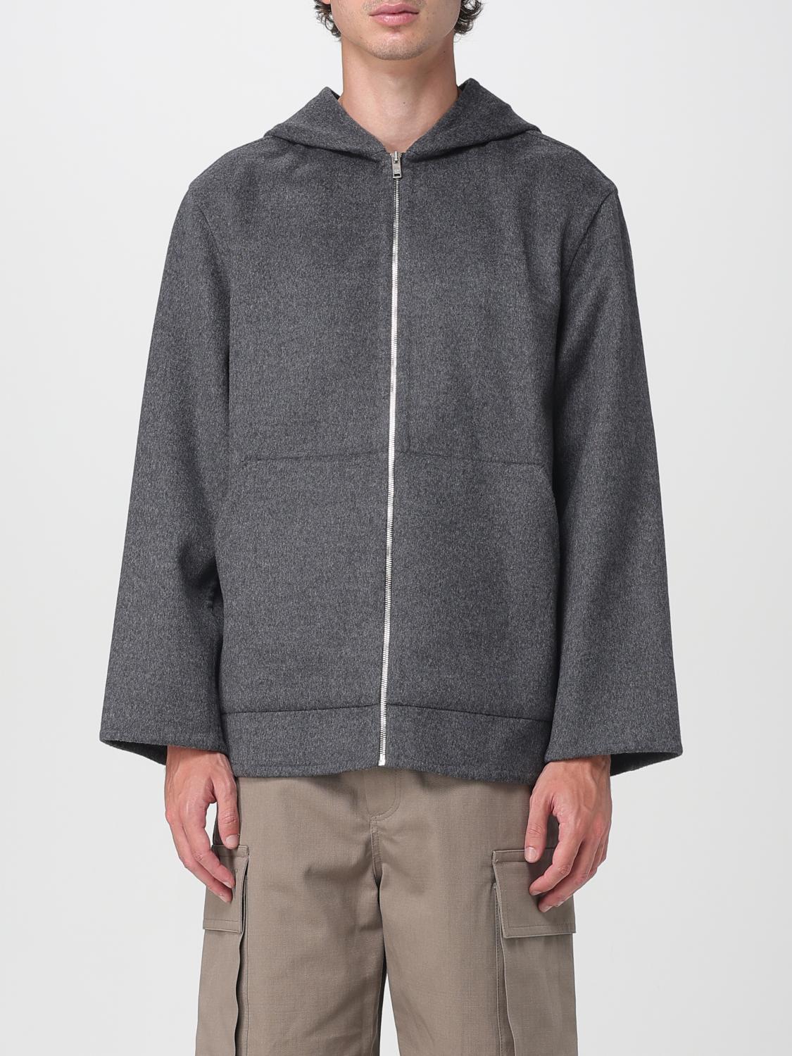 Bottega Veneta Coat Men Grey BOTTEGA VENETA