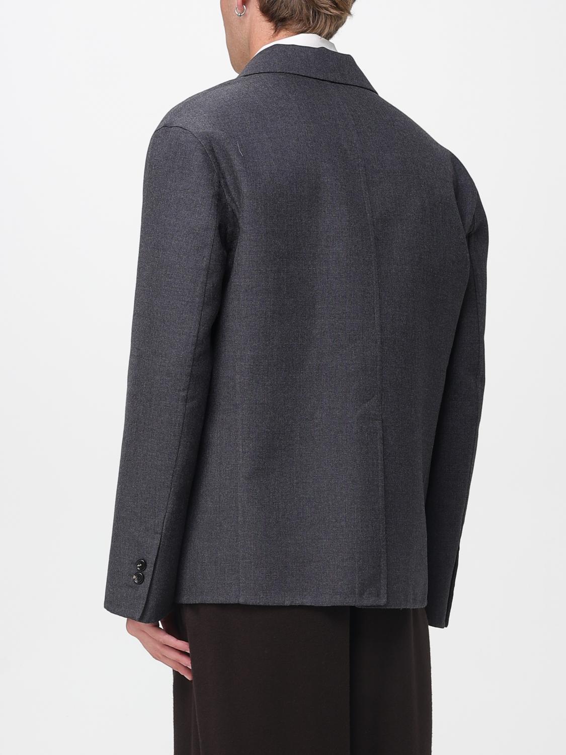 Bottega Veneta Jacket Men Charcoal BOTTEGA VENETA