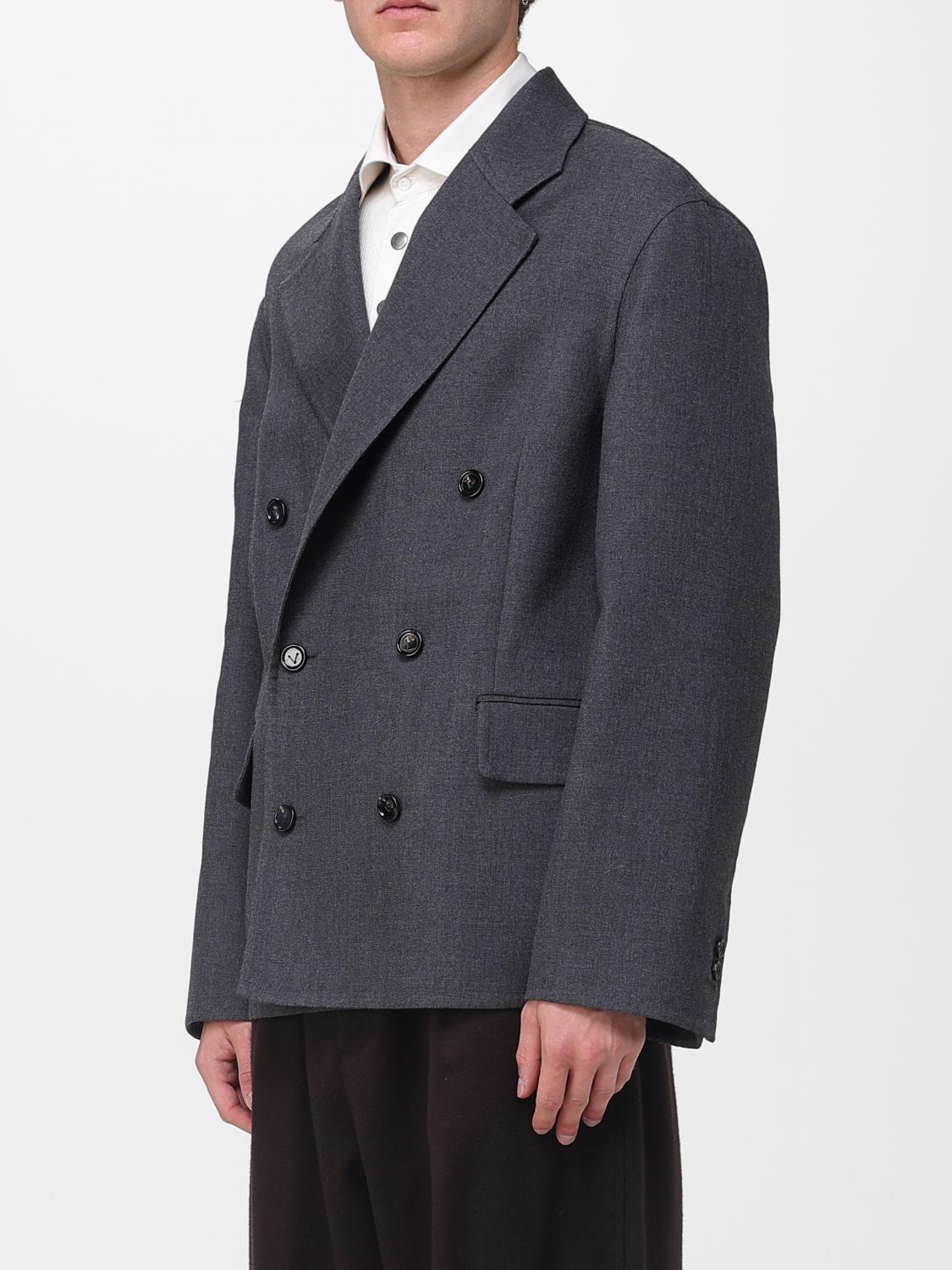 Bottega Veneta Jacket Men Charcoal BOTTEGA VENETA