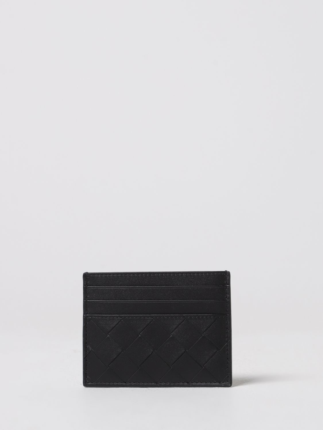 Bottega Veneta Wallet Men Black BOTTEGA VENETA