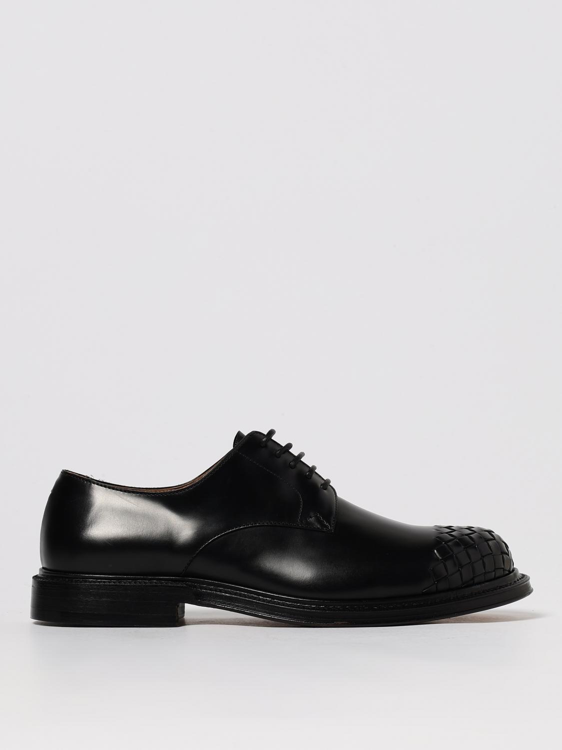 Bottega Veneta Brogue Shoes Men Black BOTTEGA VENETA