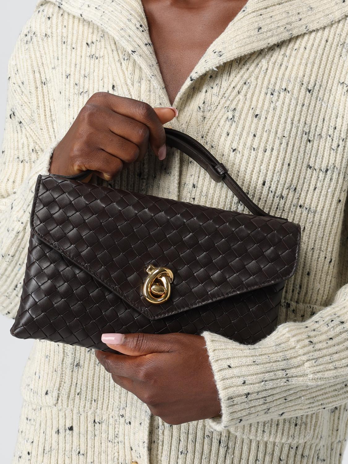 Bottega Veneta Women Knot Lock Bottega Veneta Woven Leather Bag BOTTEGA VENETA
