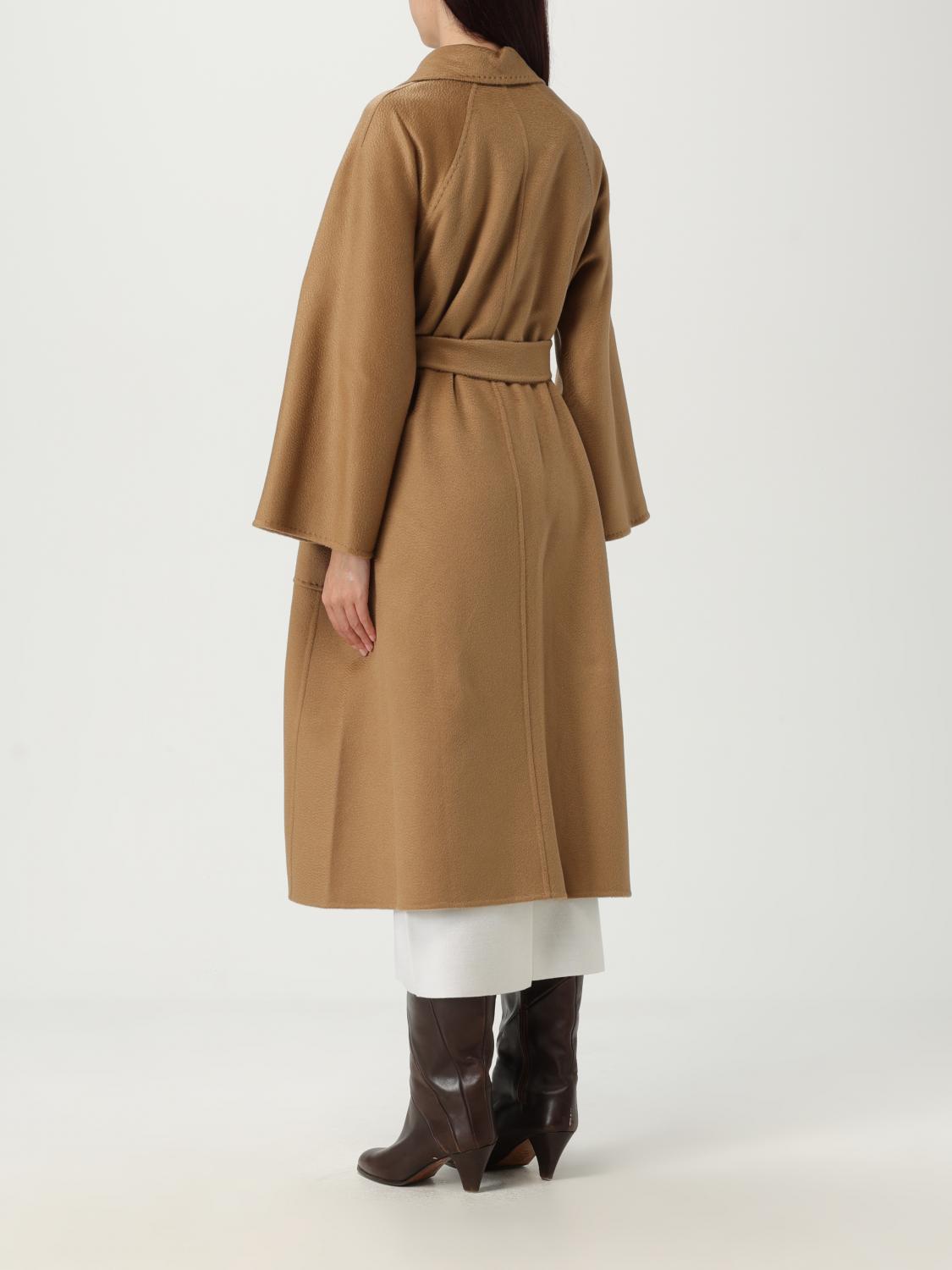 Max Mara Coat Woman Brown MAX MARA