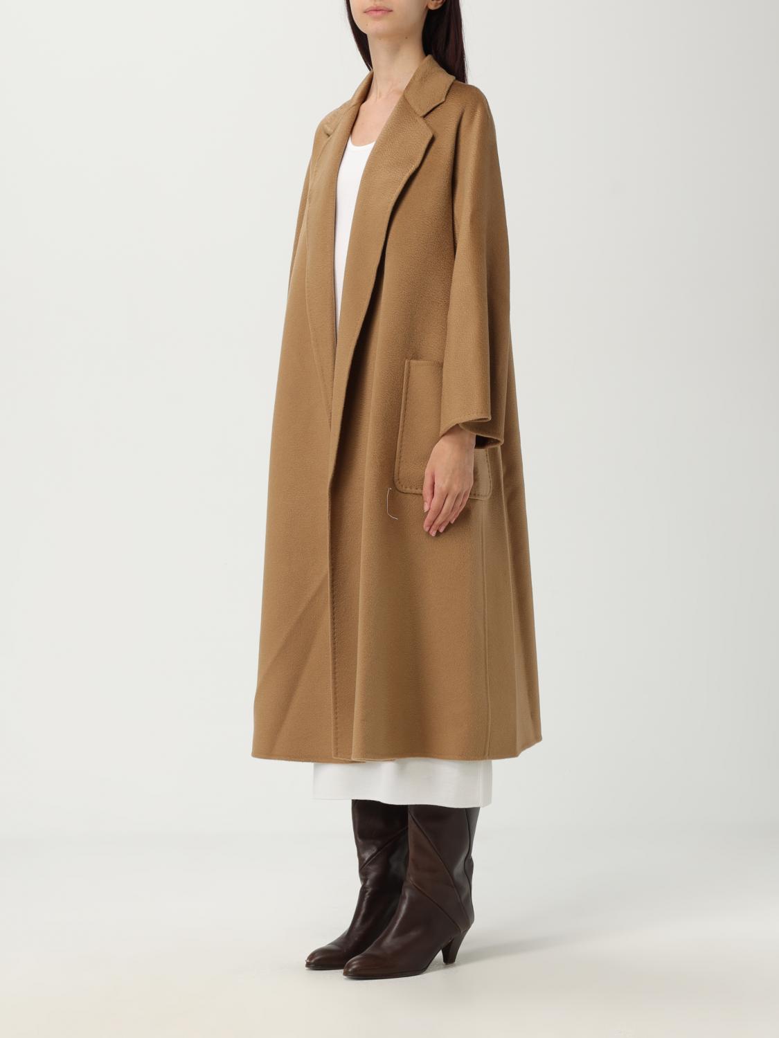 Max Mara Coat Woman Brown MAX MARA