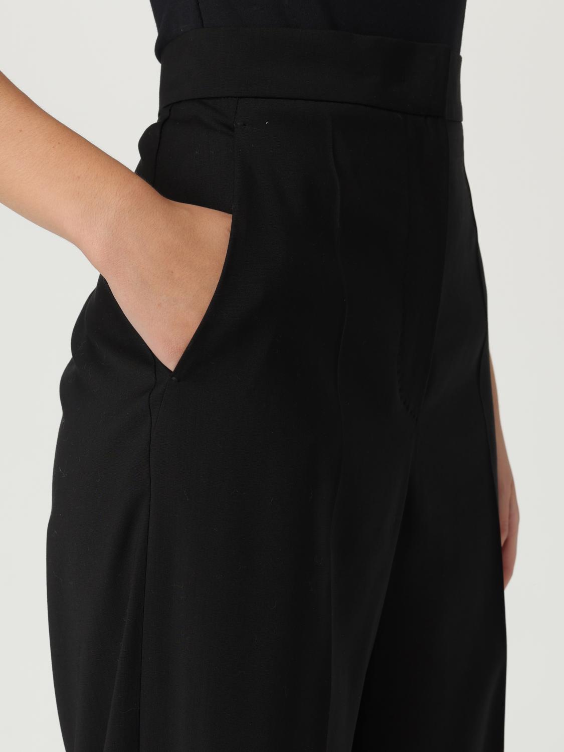 Max Mara Pants Woman Black MAX MARA