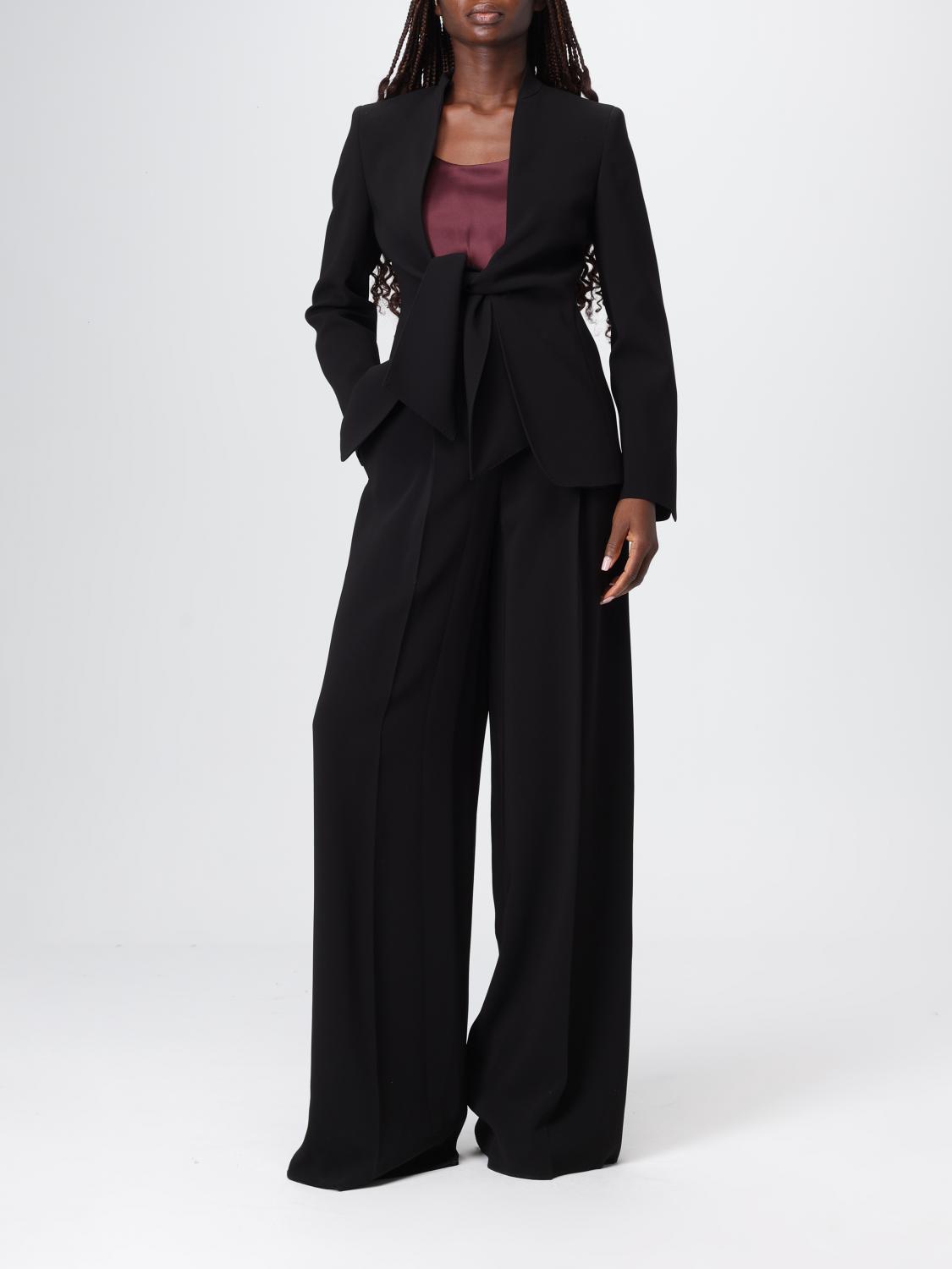 Max Mara Pants Woman Black MAX MARA