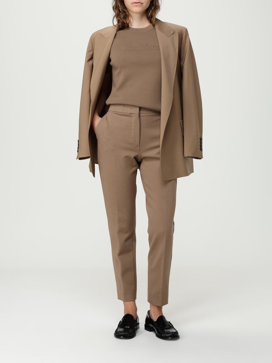 Max Mara Jacket Woman Brown MAX MARA
