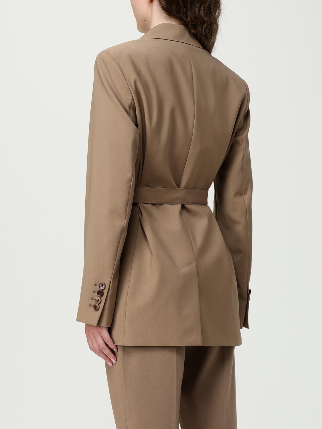 Max Mara Jacket Woman Brown MAX MARA