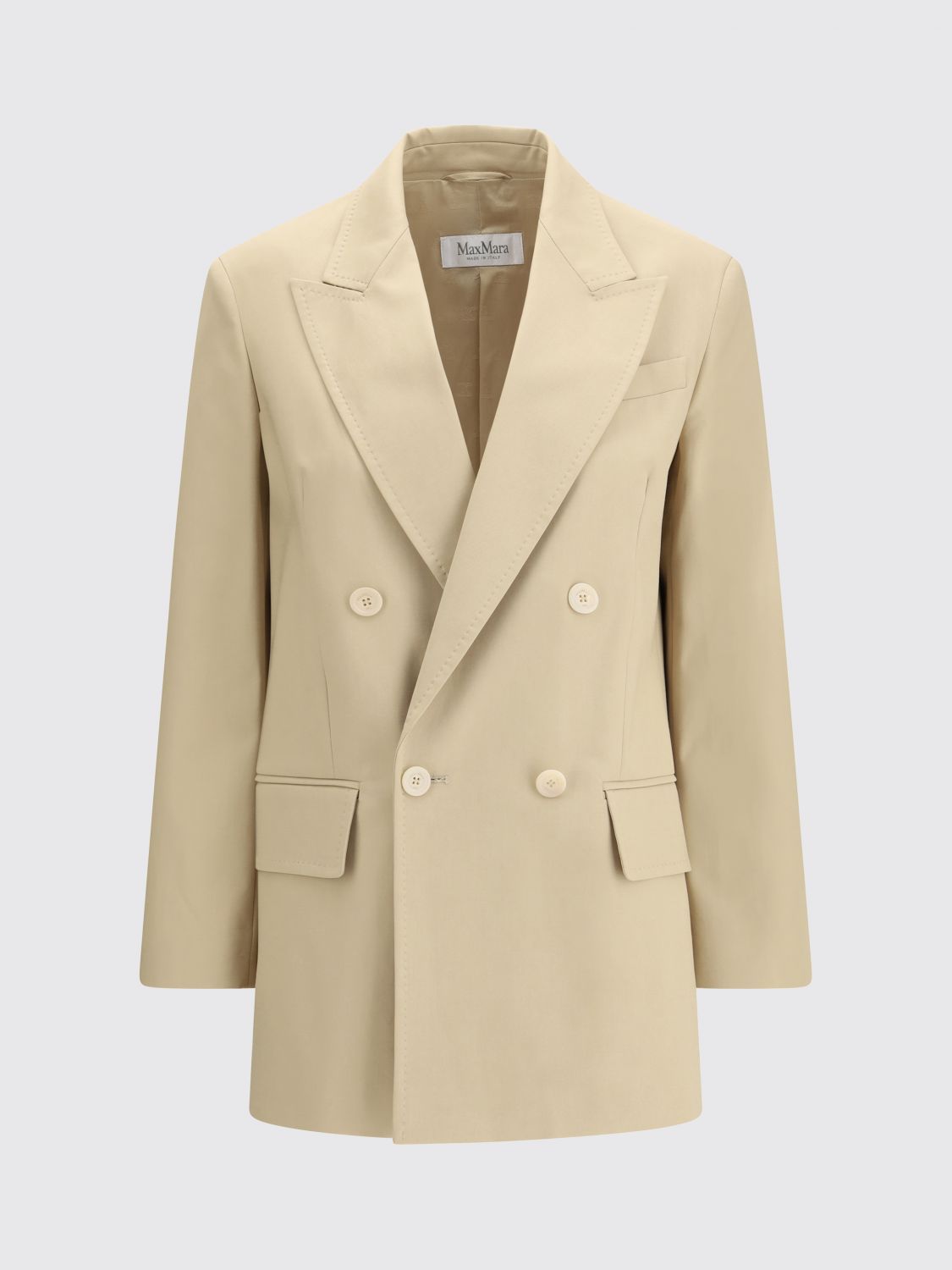 Max Mara Jacket Woman Sand MAX MARA