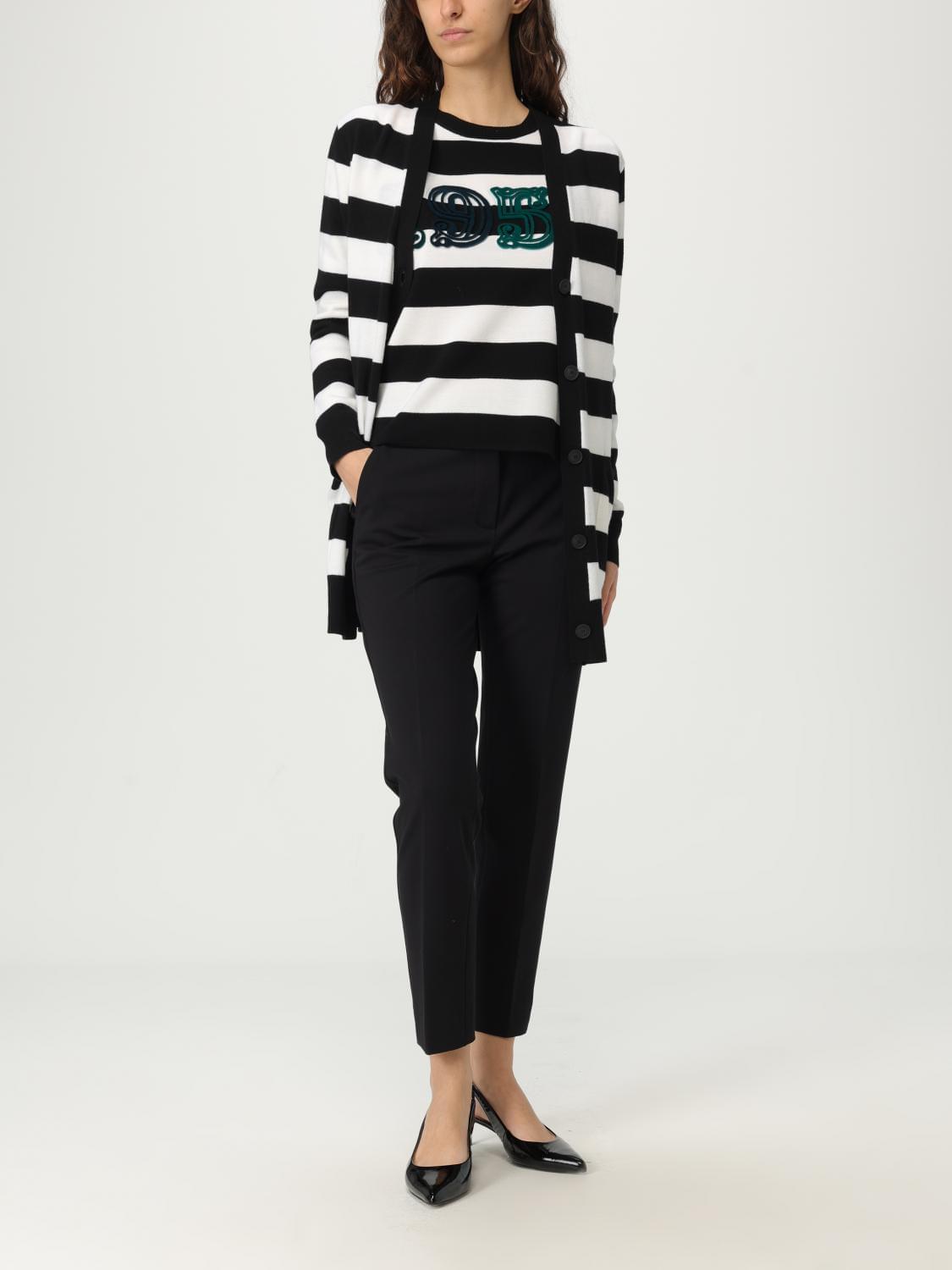 Max Mara Pants Woman Black MAX MARA