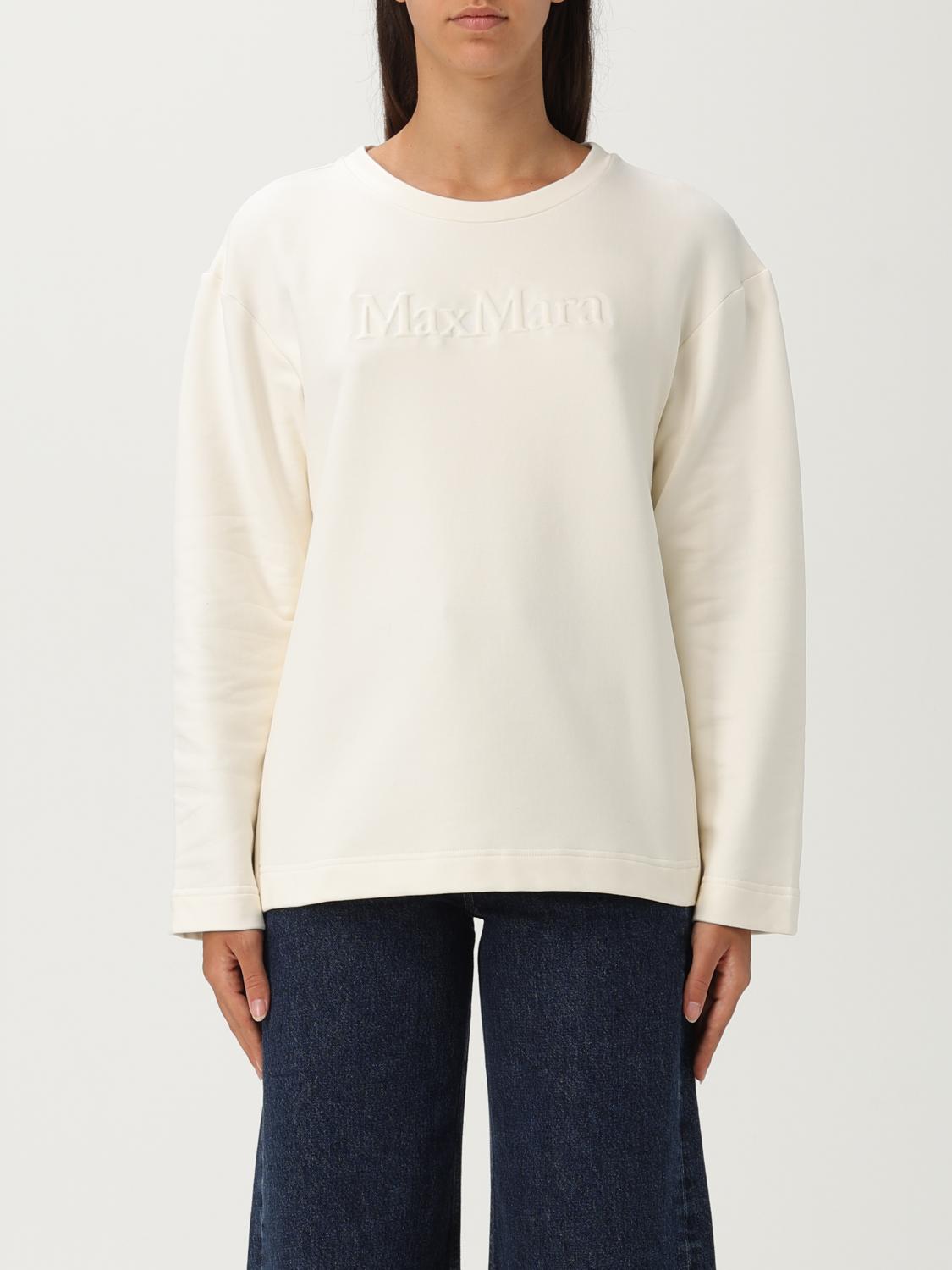 Max Mara Sweatshirt Woman White MAX MARA
