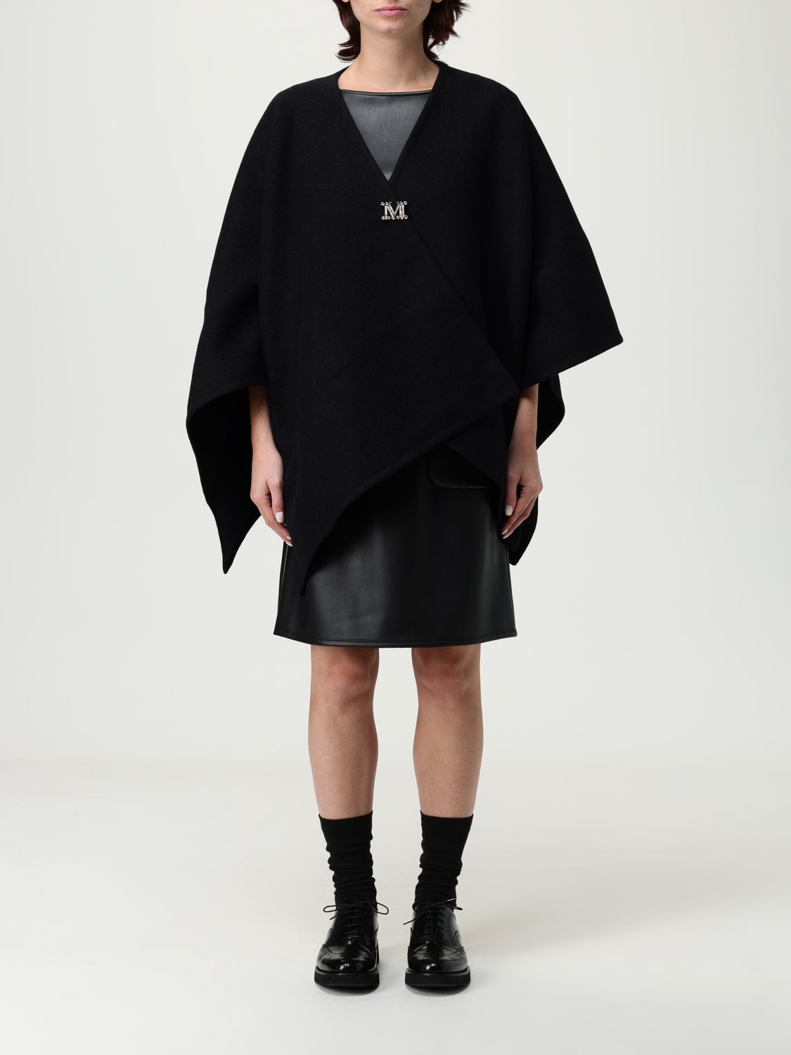 Max Mara Scarf Woman Black MAX MARA