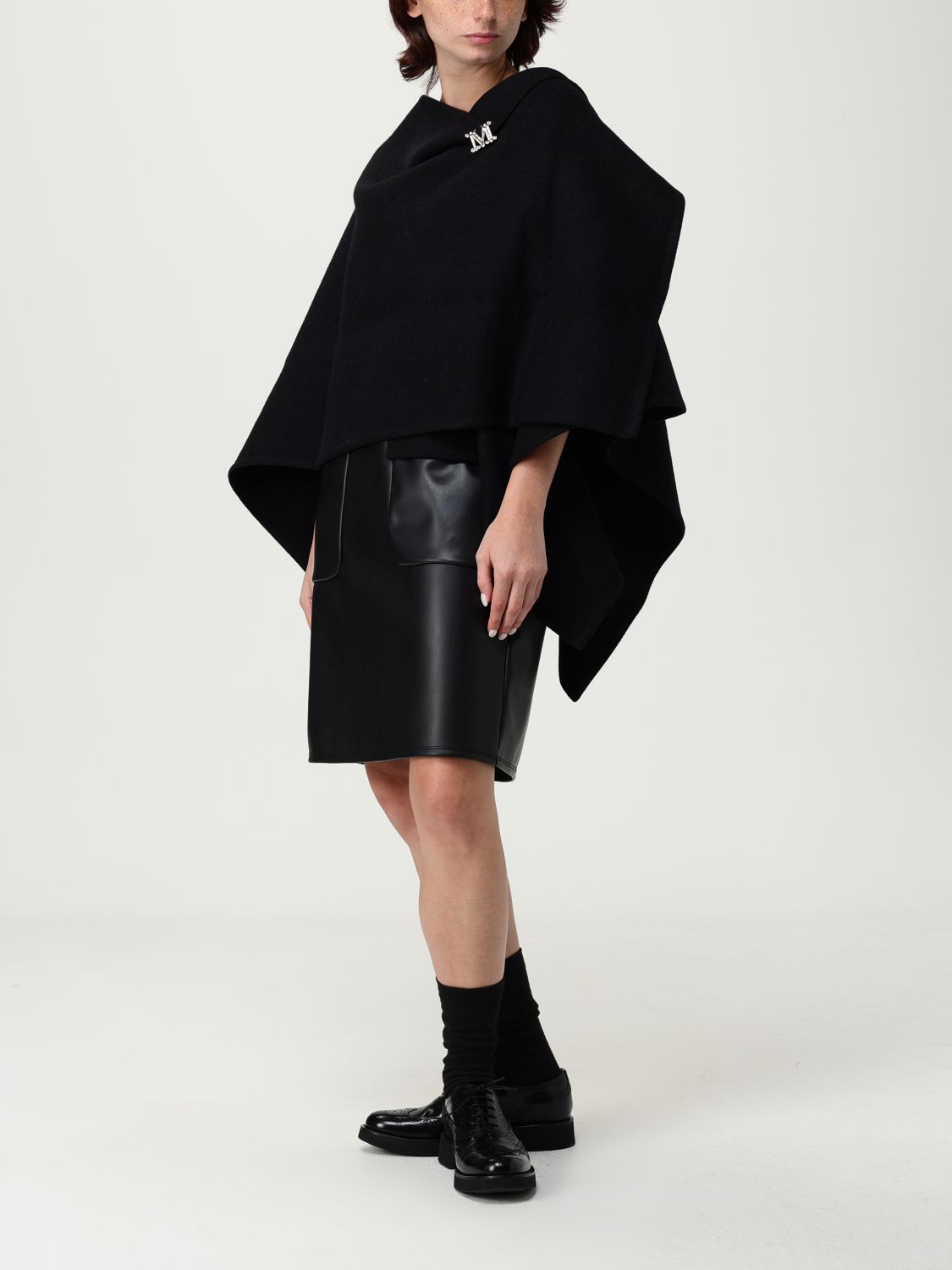Max Mara Scarf Woman Black MAX MARA