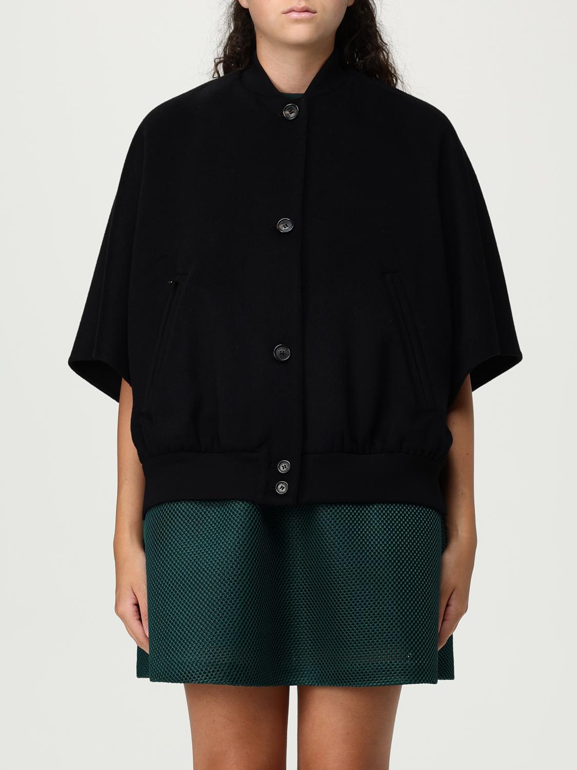 Max Mara Coat Woman Black MAX MARA