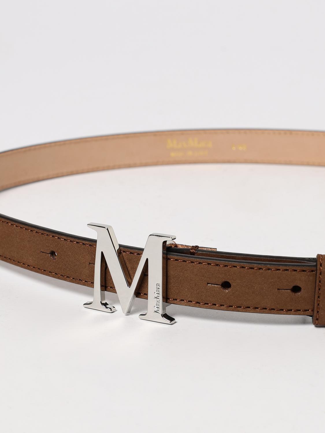 Max Mara Belt Woman Brown MAX MARA