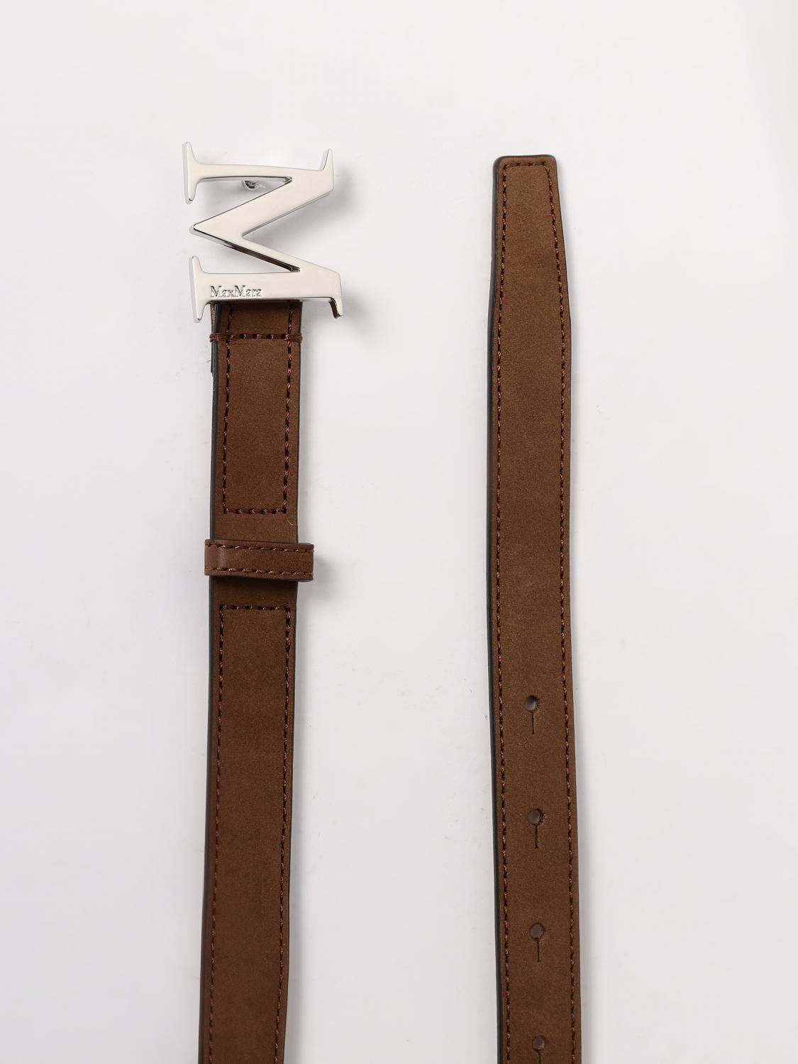 Max Mara Belt Woman Brown MAX MARA
