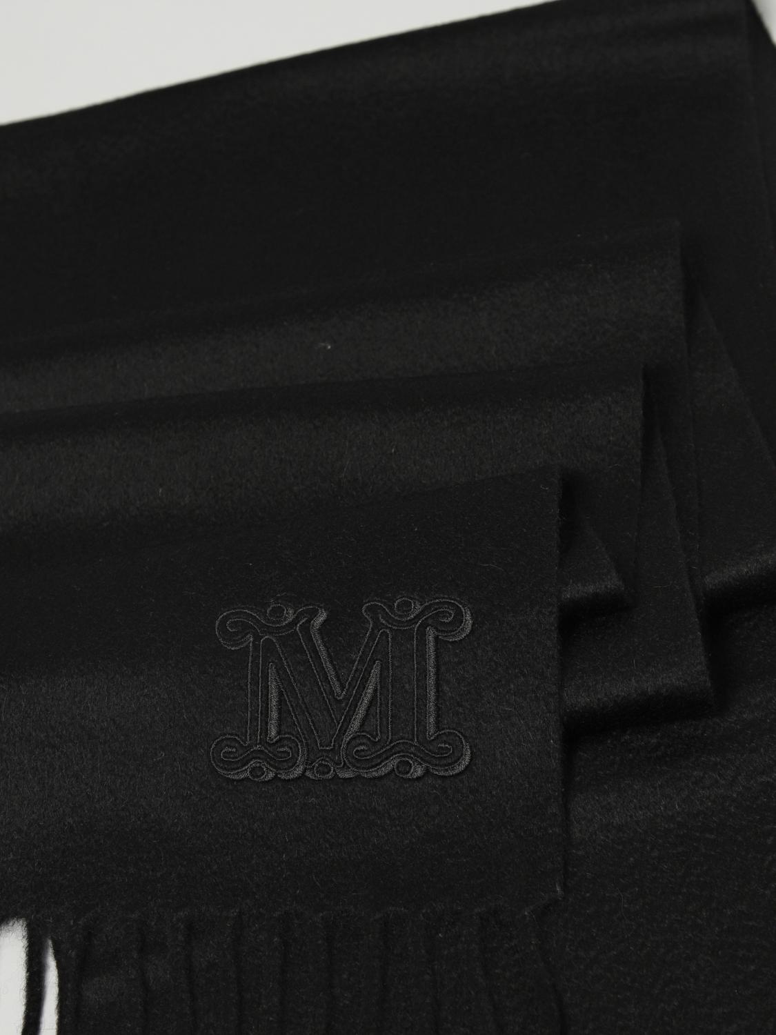 Max Mara Scarf Woman Black MAX MARA