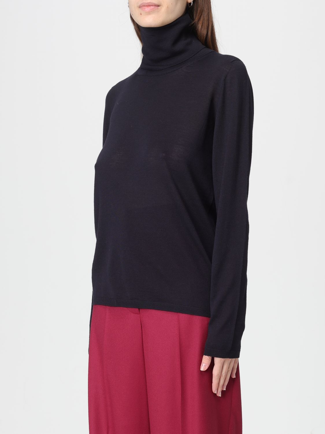 Max Mara Sweater Woman Navy MAX MARA
