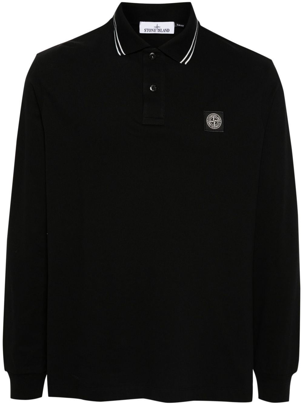Stone Island Men Long-Sleeved Polo Shirt STONE ISLAND