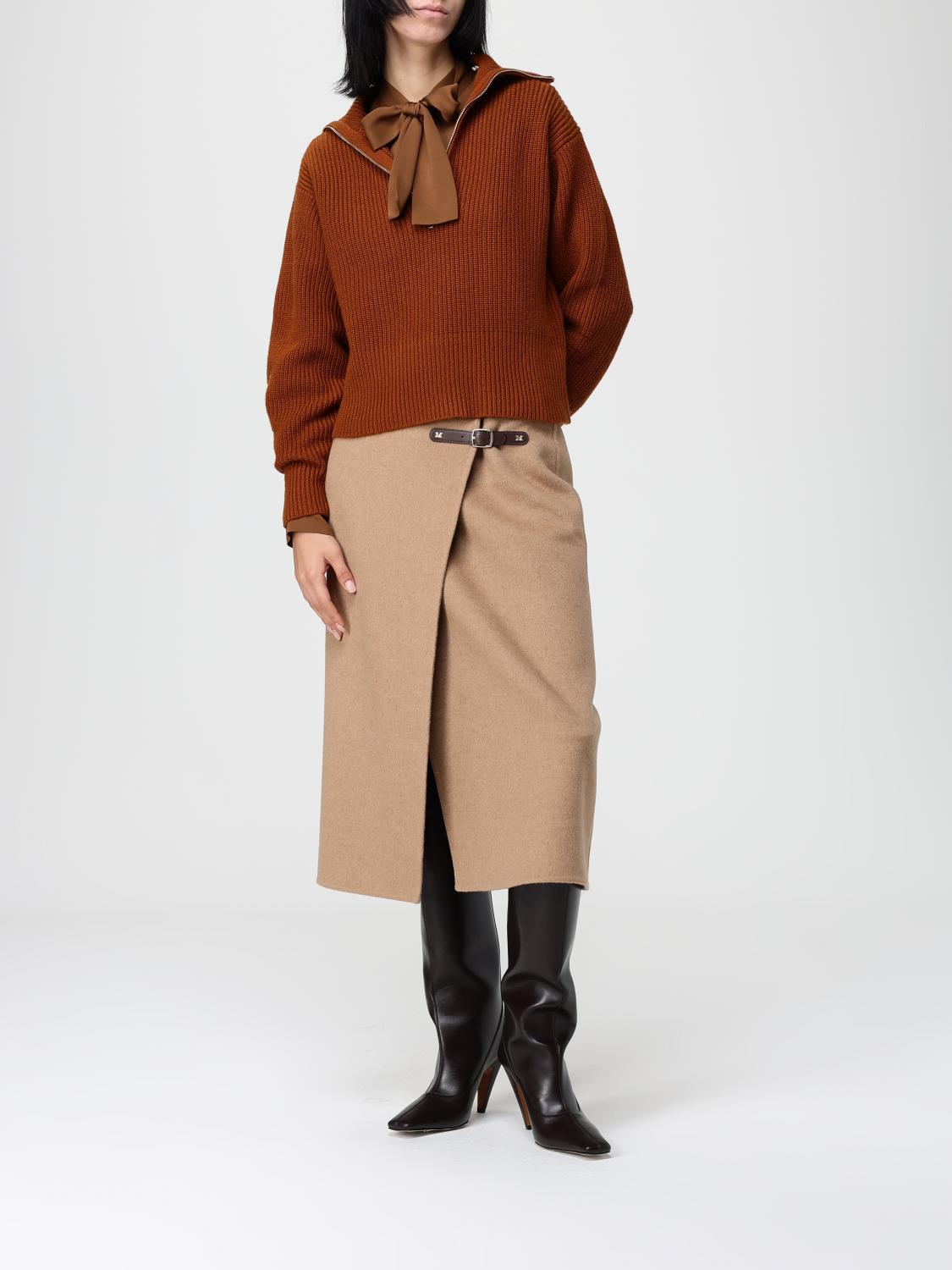 Max Mara Shirt Woman Leather MAX MARA