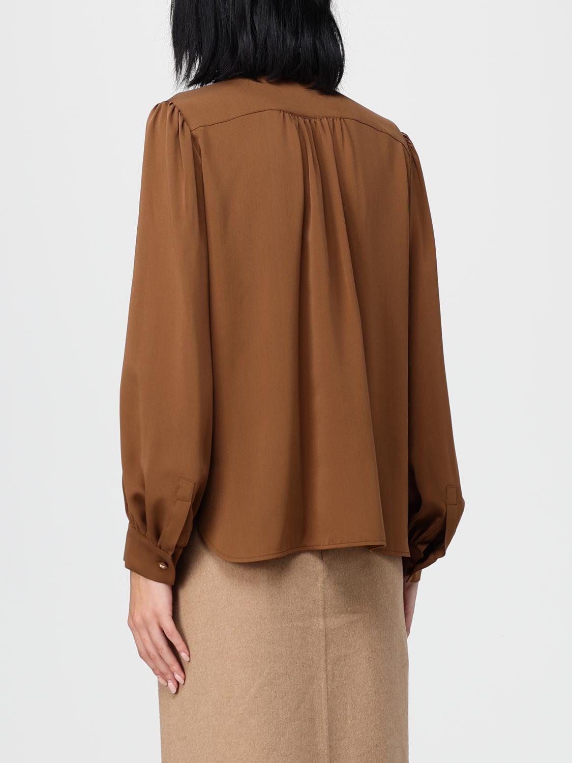 Max Mara Shirt Woman Leather MAX MARA