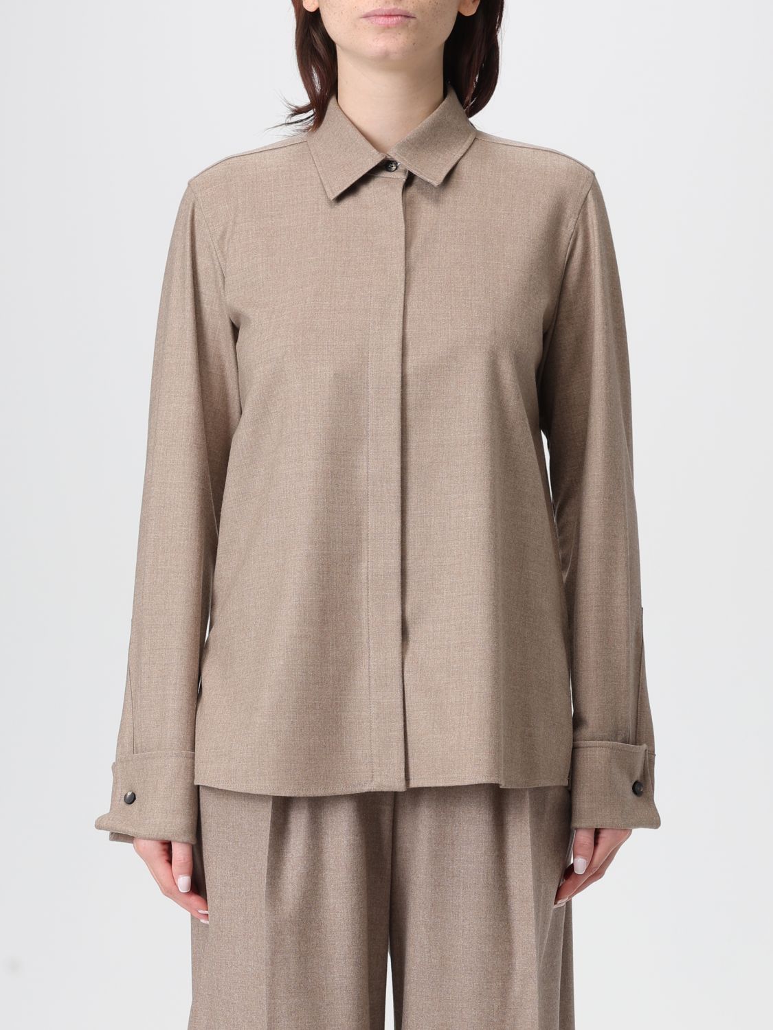 Max Mara Shirt Woman Dove Grey MAX MARA