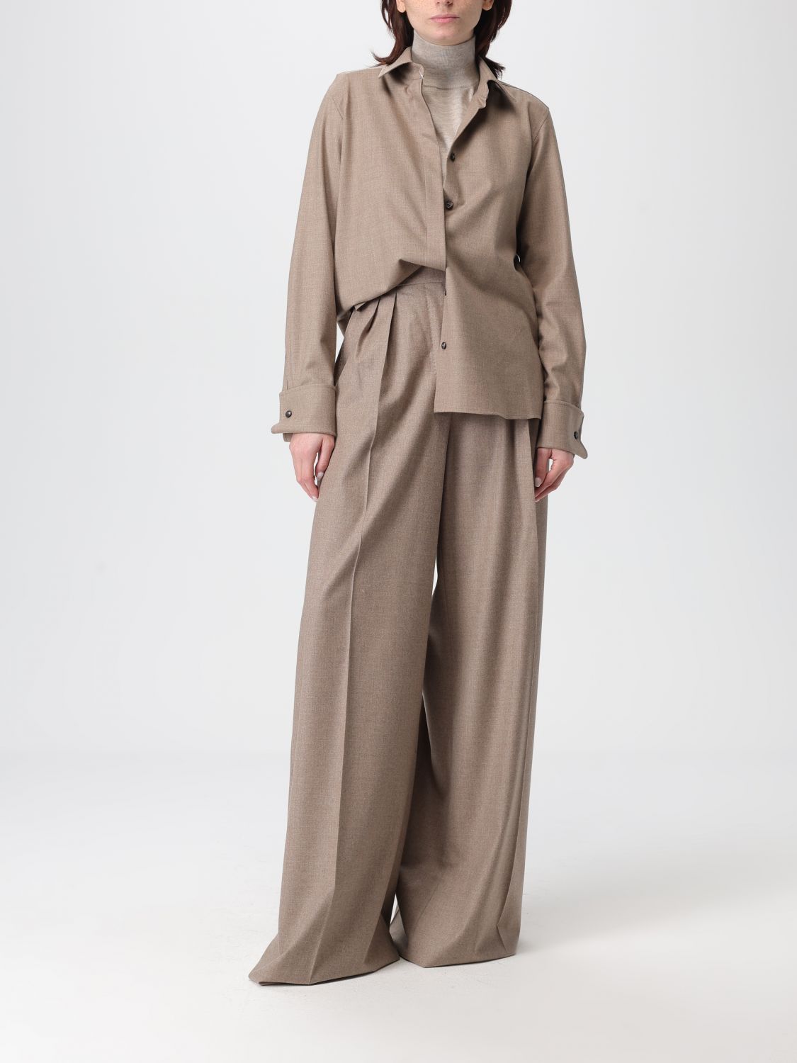 Max Mara Shirt Woman Dove Grey MAX MARA