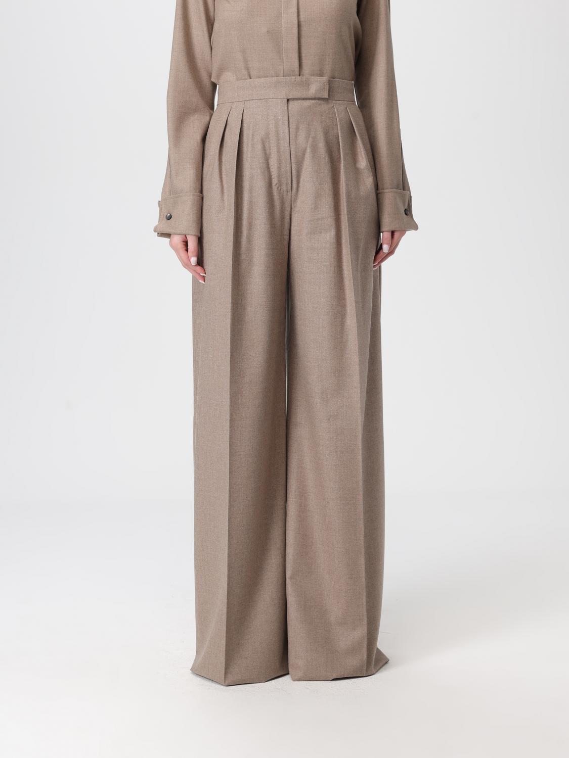 Max Mara Pants Woman Dove Grey MAX MARA