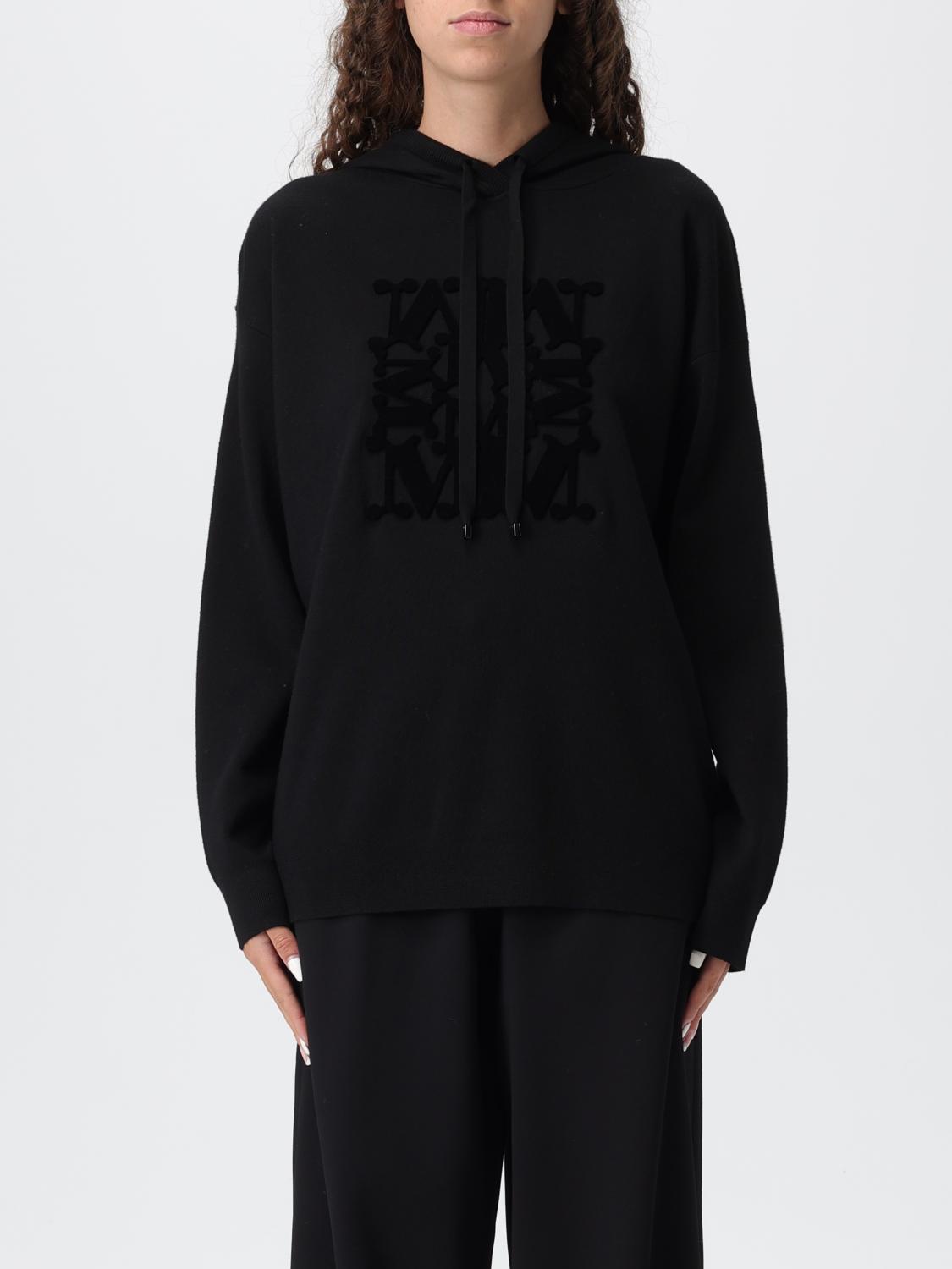 Max Mara Sweatshirt Woman Black MAX MARA