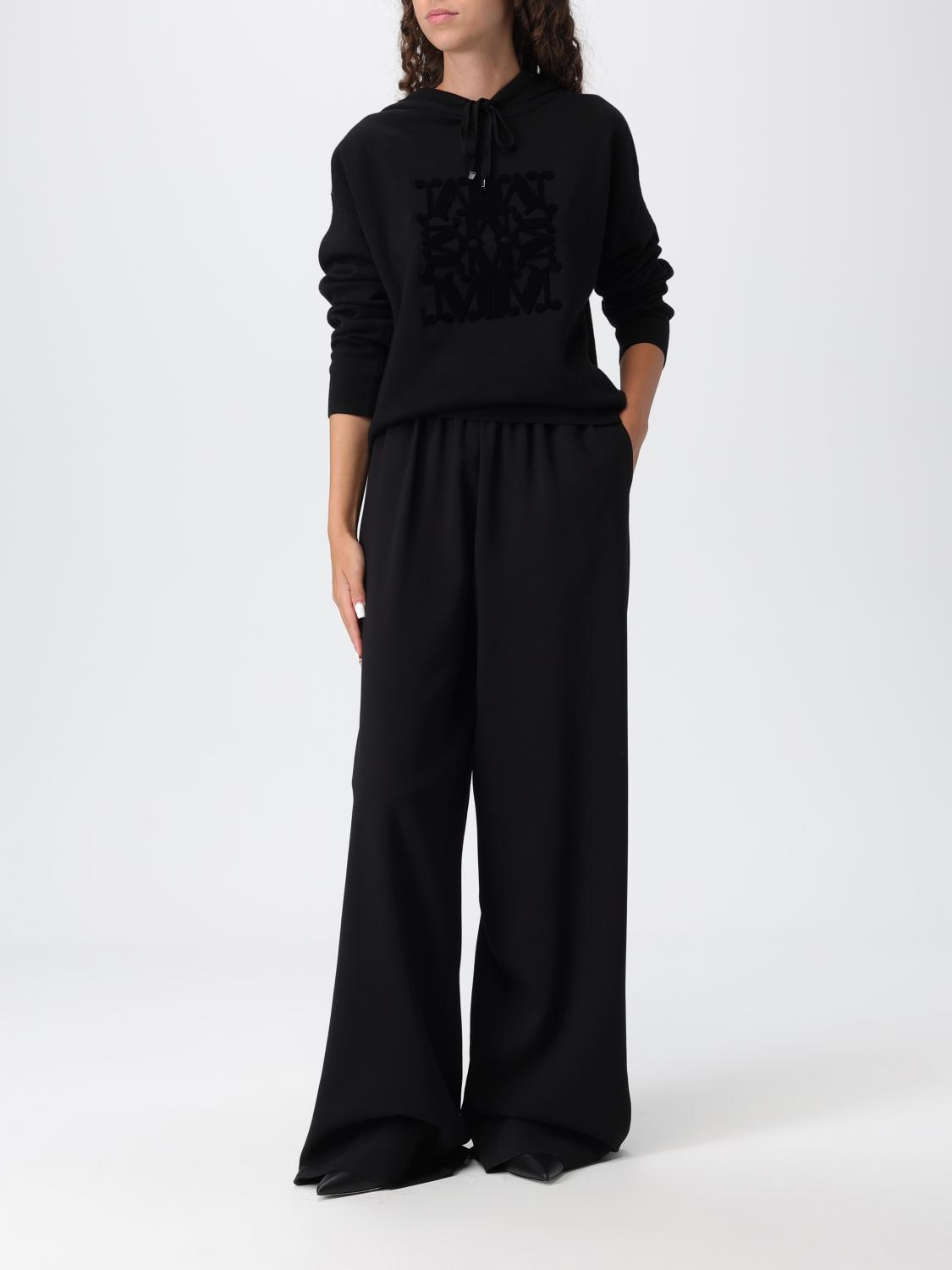 Max Mara Sweatshirt Woman Black MAX MARA
