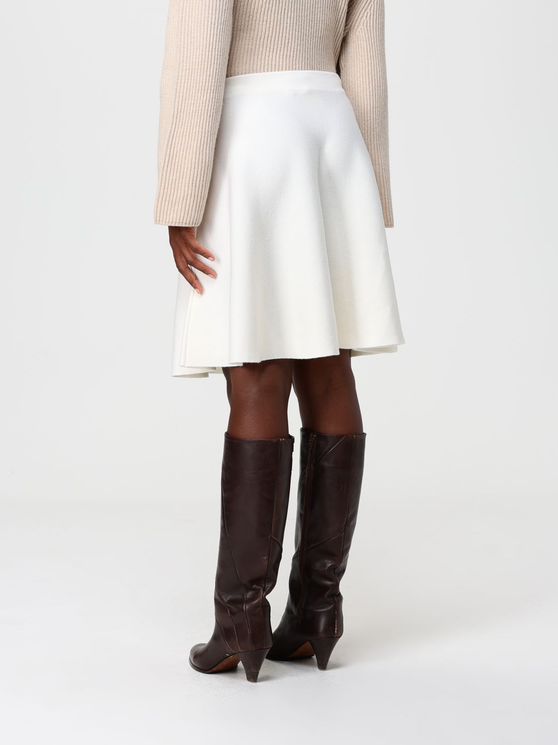 Max Mara Skirt Woman Pearl MAX MARA