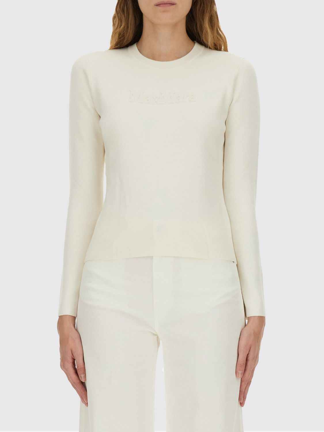 Max Mara Sweater Woman Ivory MAX MARA