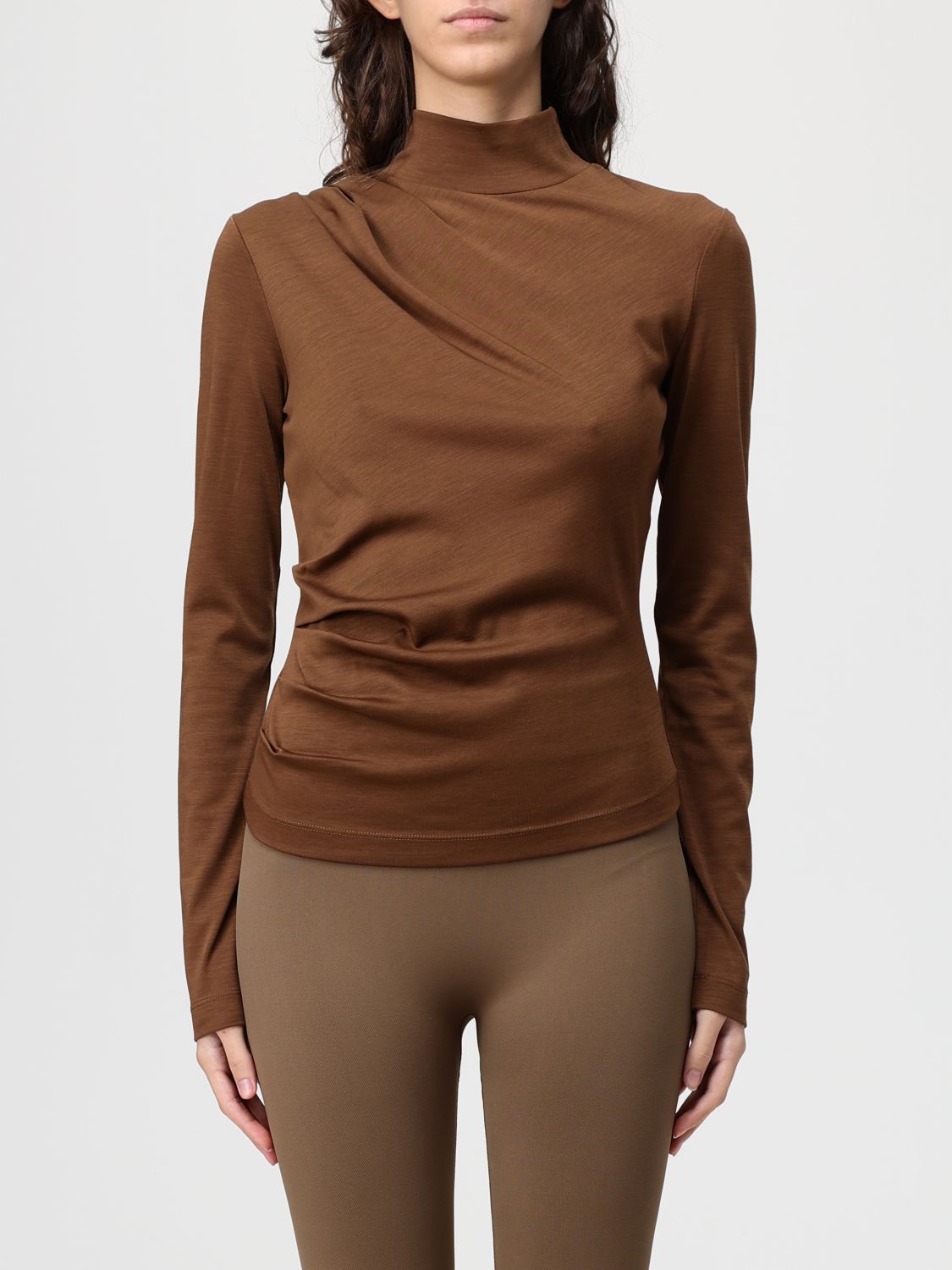 Max Mara Sweater Woman Leather MAX MARA