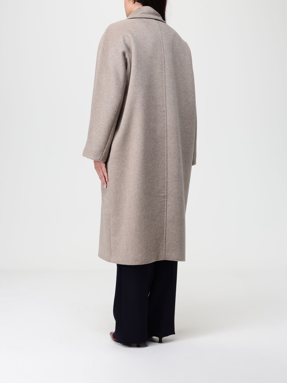 Max Mara Coat Woman Earth MAX MARA