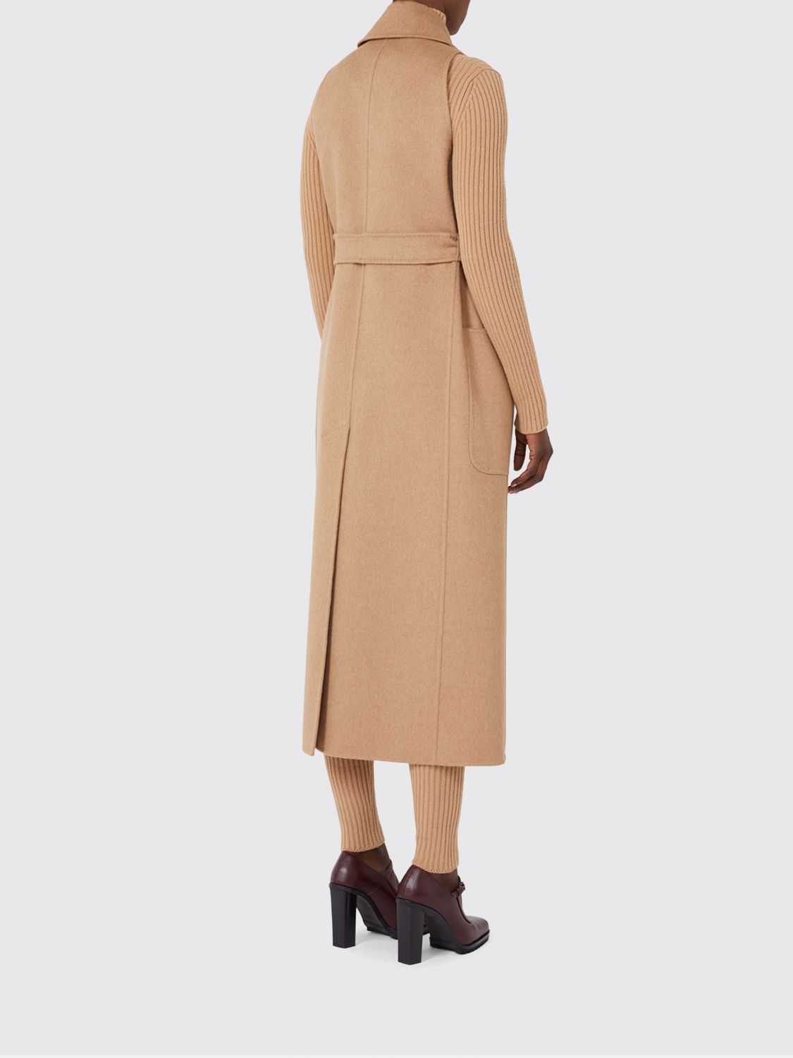 Max Mara Coat Woman Camel MAX MARA