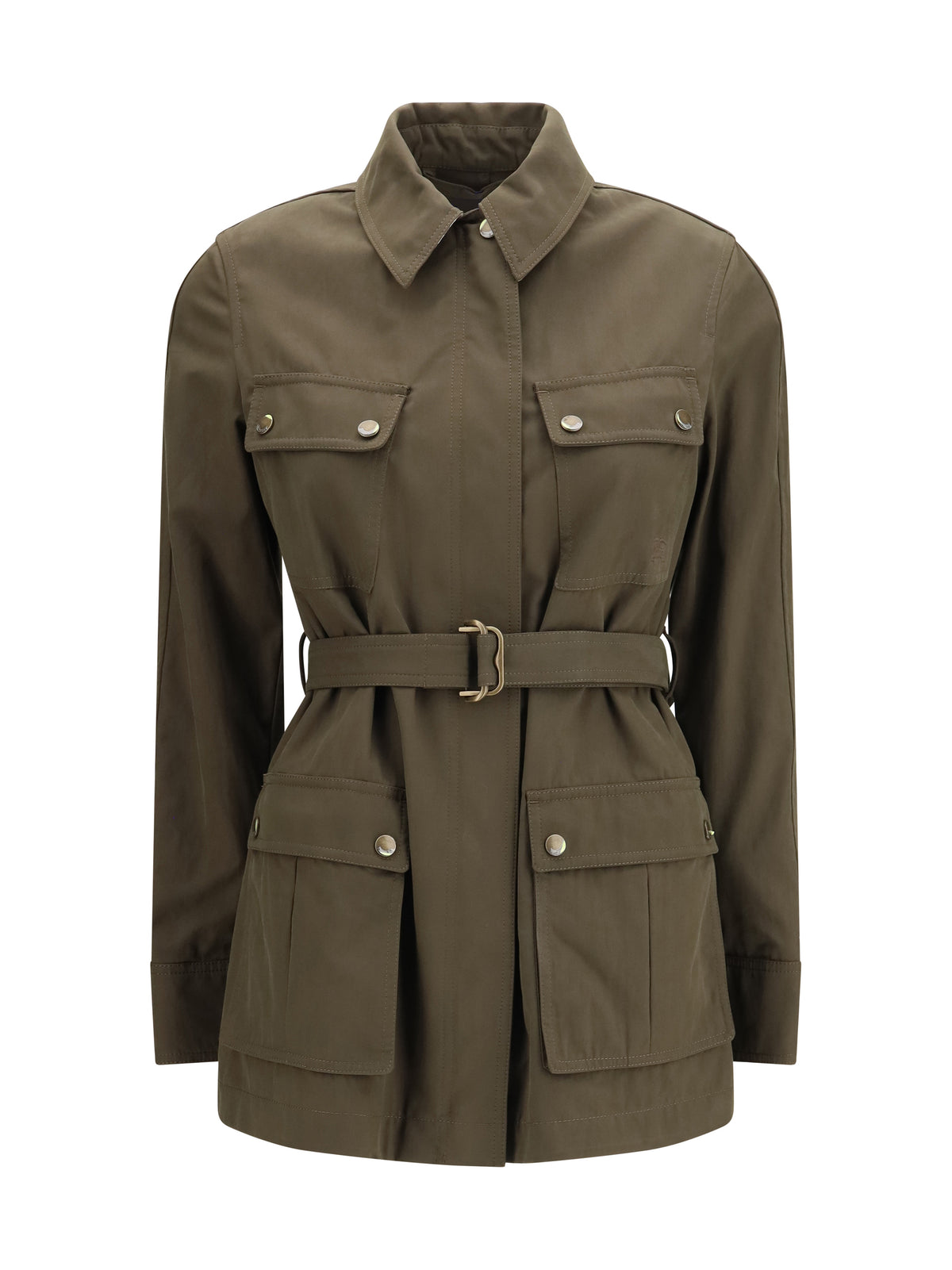 Burberry Women Gabardine Safari Jacket BURBERRY