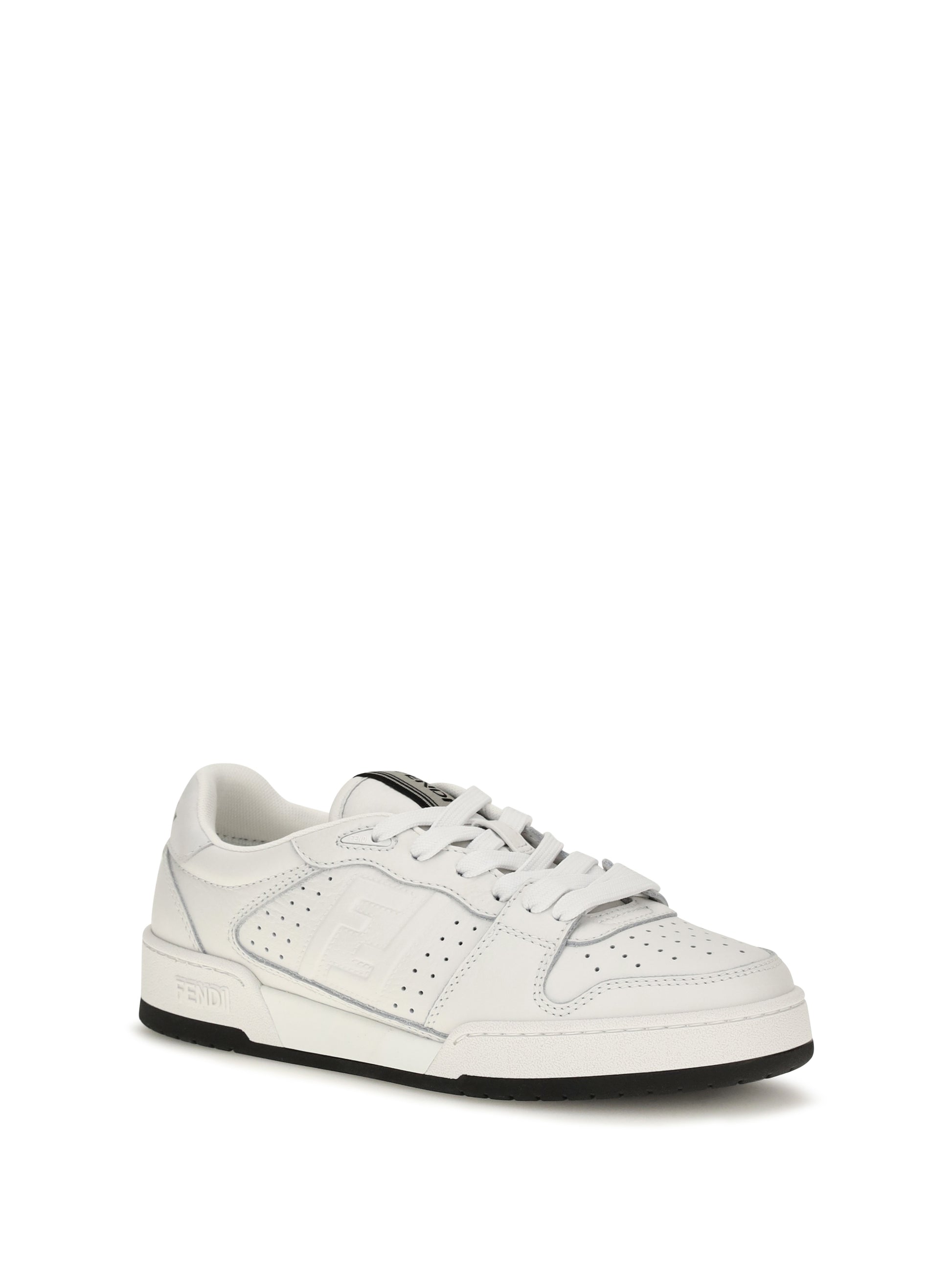Fendi Women Match Canvas And Suede Sneakers FENDI