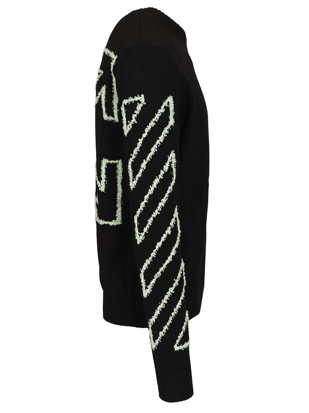 Off-White Men Arrow Embroidery Sweater OFF-WHITE