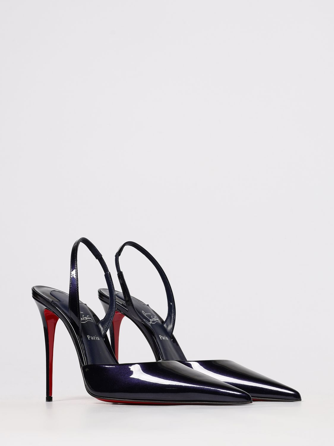 Christian Louboutin High Heel Shoes Woman Blue CHRISTIAN LOUBOUTIN