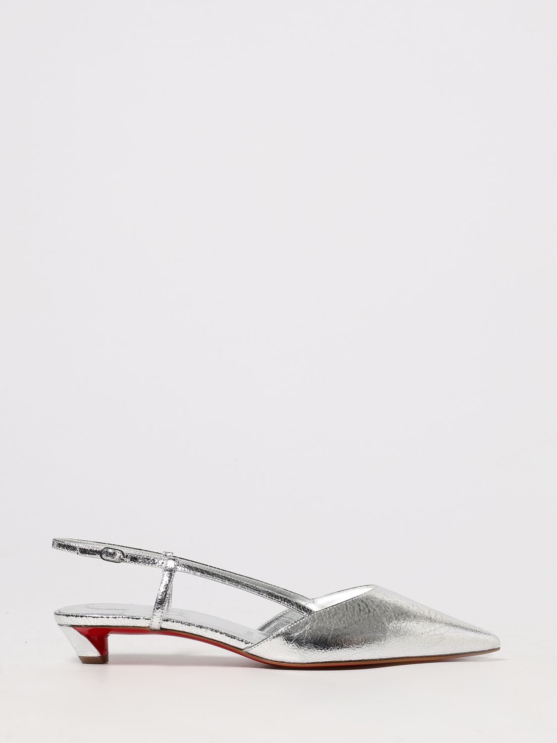 Christian Louboutin Pump Woman Silver CHRISTIAN LOUBOUTIN