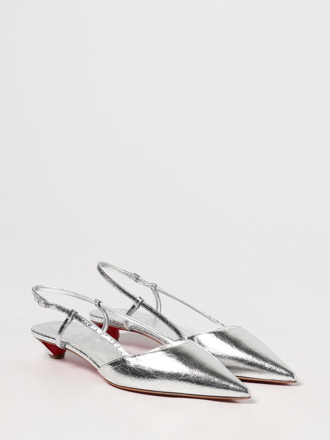 Christian Louboutin Pump Woman Silver CHRISTIAN LOUBOUTIN